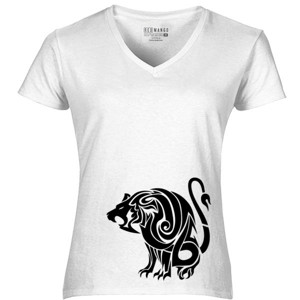 Kaos Lion Tribal Art 2