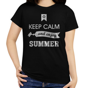 Kaos Keep Calm And Enjoy Summer
