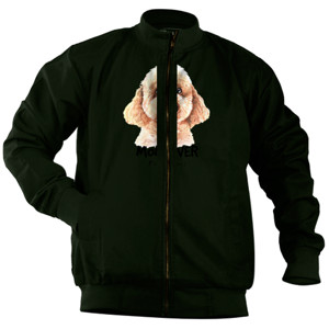 Jaket Bomber Poodle Dog