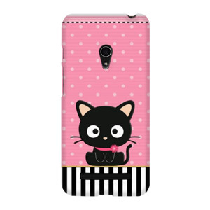 Cute Black Cat Casing HP