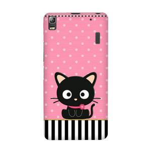 Cute Black Cat Casing HP