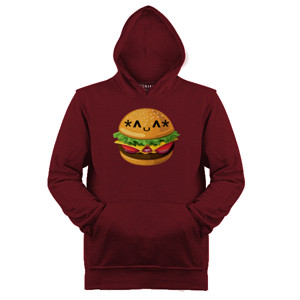 Jaket Hoodie Food Lover (Burger)