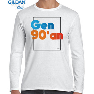 Kaos Hoodie Pria Gen 90 by Co_mbro