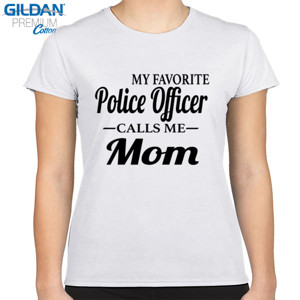 Kaos Distro My Favorite Police Officre Calls Me Mom
