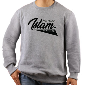 Jaket Sweater I'am proud of Islam