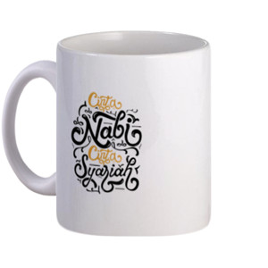 Mug Mug Cinta Nabi Cinta Syariah