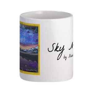 Mug Lukisan Sky Mirror oleh Naura Parisya