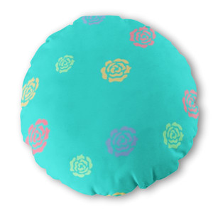 Bantal Bulat Flower