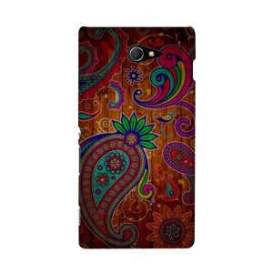 Iphone 6+ Hardcase Wooden Flower Casing HP