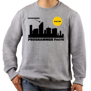 Jaket Sweater Programmer facts