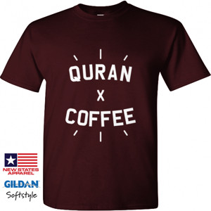 Kaos Kaos Muslim Quran and Coffee