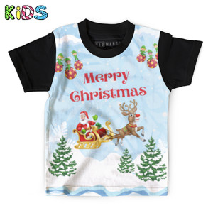Kaos Anak Full-Print Christmas 3