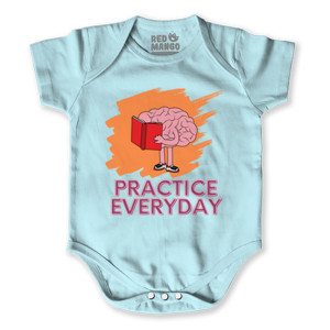 Baby Jumper Kaos Practice Everyday