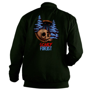Jaket Bomber Scary Forest