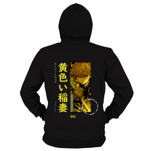 Hoodie Zipper Zenitsu