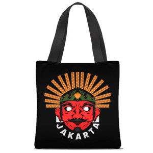 Tas Tote Fullprint ONDEL ONDEL