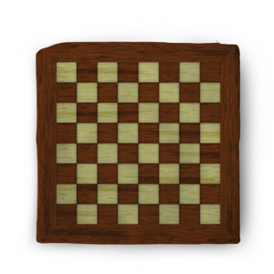 Sarung Bantal Papan Catur Coklat