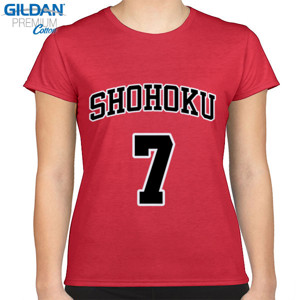 Kaos Kaos Shohoku Miyagi 7 Merah