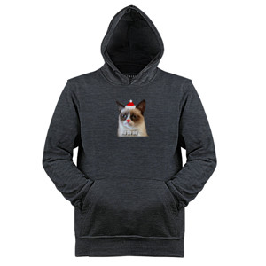Jaket Hoodie Holiday Grumpy Cat Internet Meme