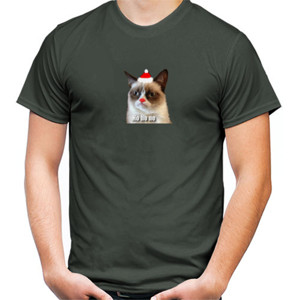 Kaos Holiday Grumpy Cat Internet Meme