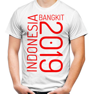 Kaos INDONESIA BANGKIT 2019