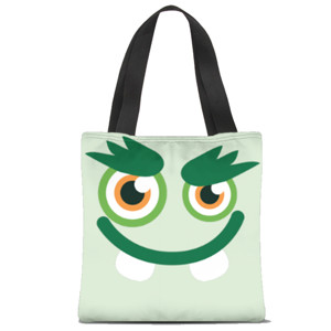 Tas Tote Fullprint monster bag 4