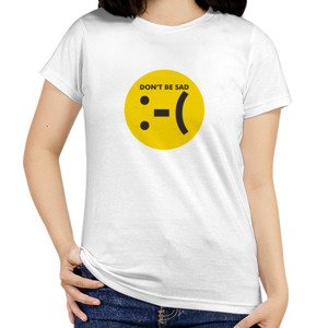 Kaos DONT BE SAD!! KAOS JANGAN BERSEDIH (EMOJI)