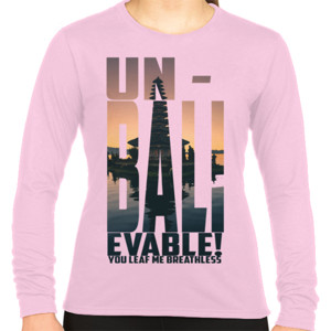 Kaos You Leaf me breathless - Un Bali Evable