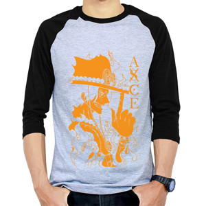 Kaos Raglan Portgas D. Ace