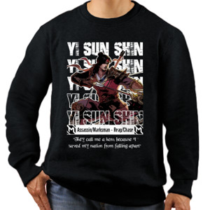 Jaket Sweater Yi Sun Shin Mobile Legends Hero