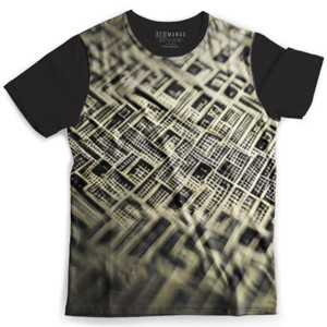 Kaos Fullprint Maze abstrak