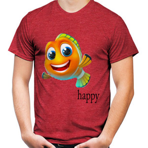 Kaos Happy fish 