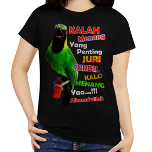 Kaos Burung Cucak Ijo