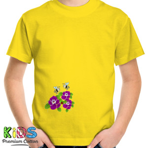 Kaos Bee Flower