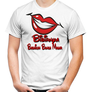 Kaos kaos bibir bagai bunga mawar