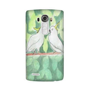 Watercolor parrots Casing HP