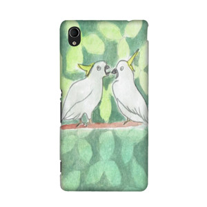 Watercolor parrots Casing HP