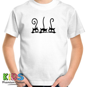 Kaos Kaos Cat Lover tiga Kucing three cat t-shirt