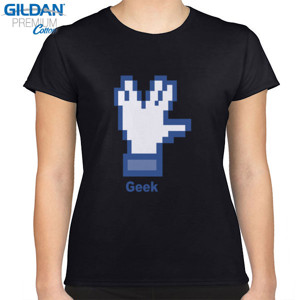 Kaos Geek Hand ( funny nerd )