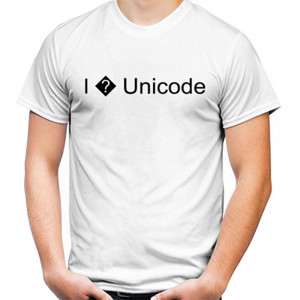 Kaos I Heart Unicode