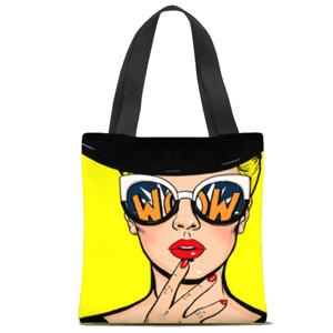 Tas Tote Fullprint Pin Up Girl