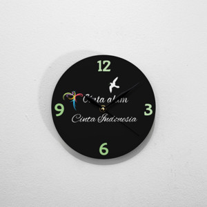 Jam Dinding Cinta Indonesia Series 1