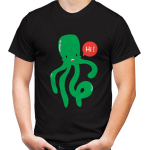 Kaos Cute Octopus