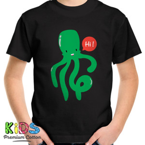 Kaos Cute Octopus
