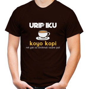 Kaos Tentang Hidup Dan Kopi