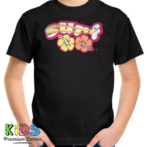 Kaos Surf Flower