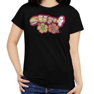 Kaos Surf Flower