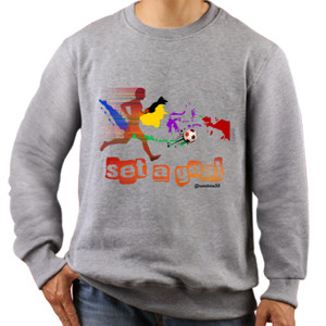 Jaket Sweater set a goal