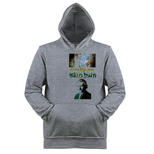 Jaket Hoodie I am Totally an Einstein - Aku Secerdas Einstein