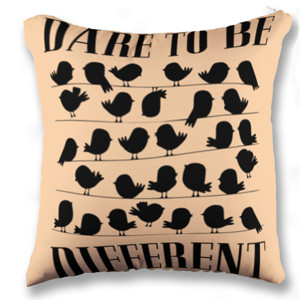 Bantal DARE TO BE DIFFERENT